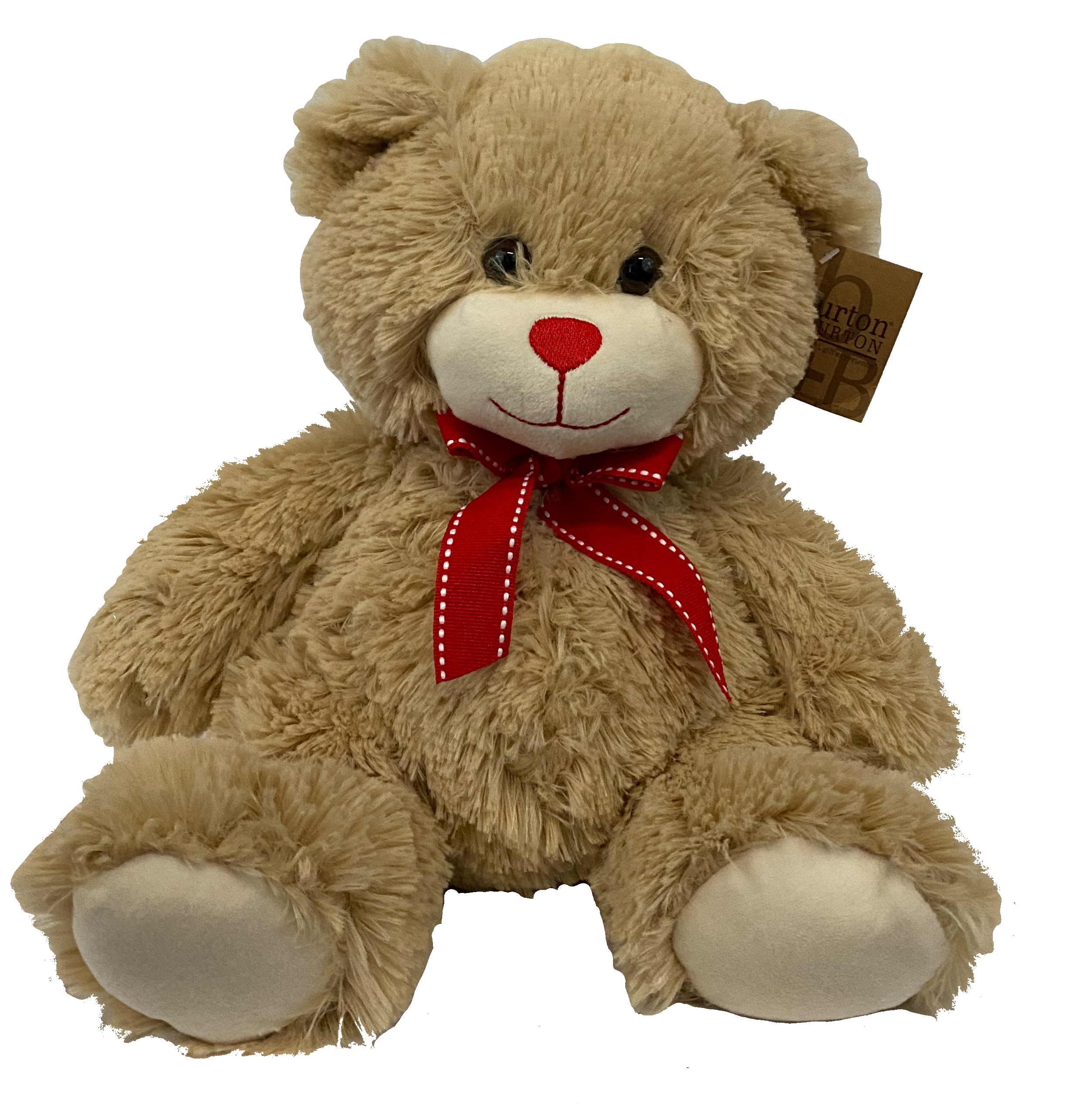 Bear with red bow
